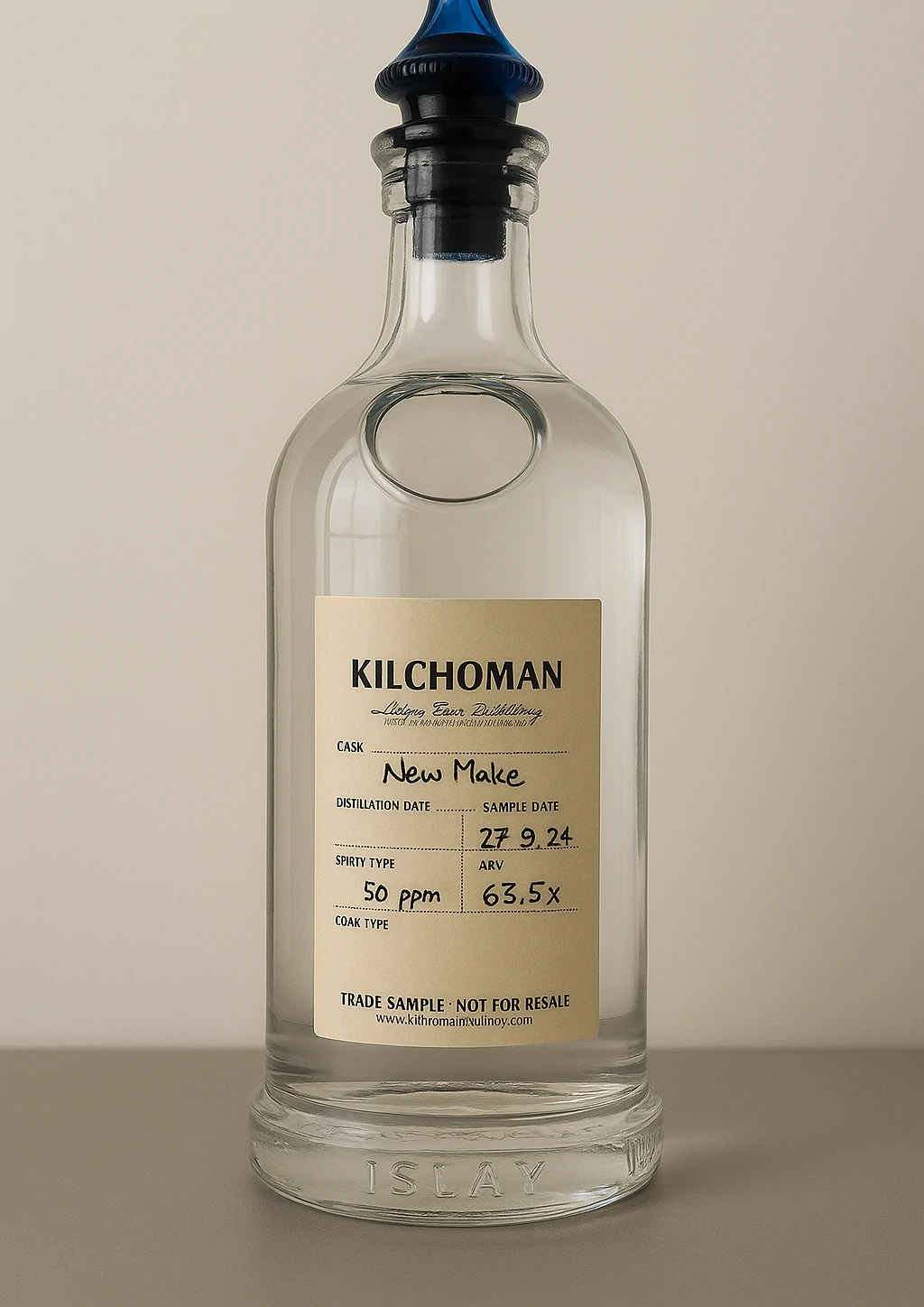 kilchoman new make